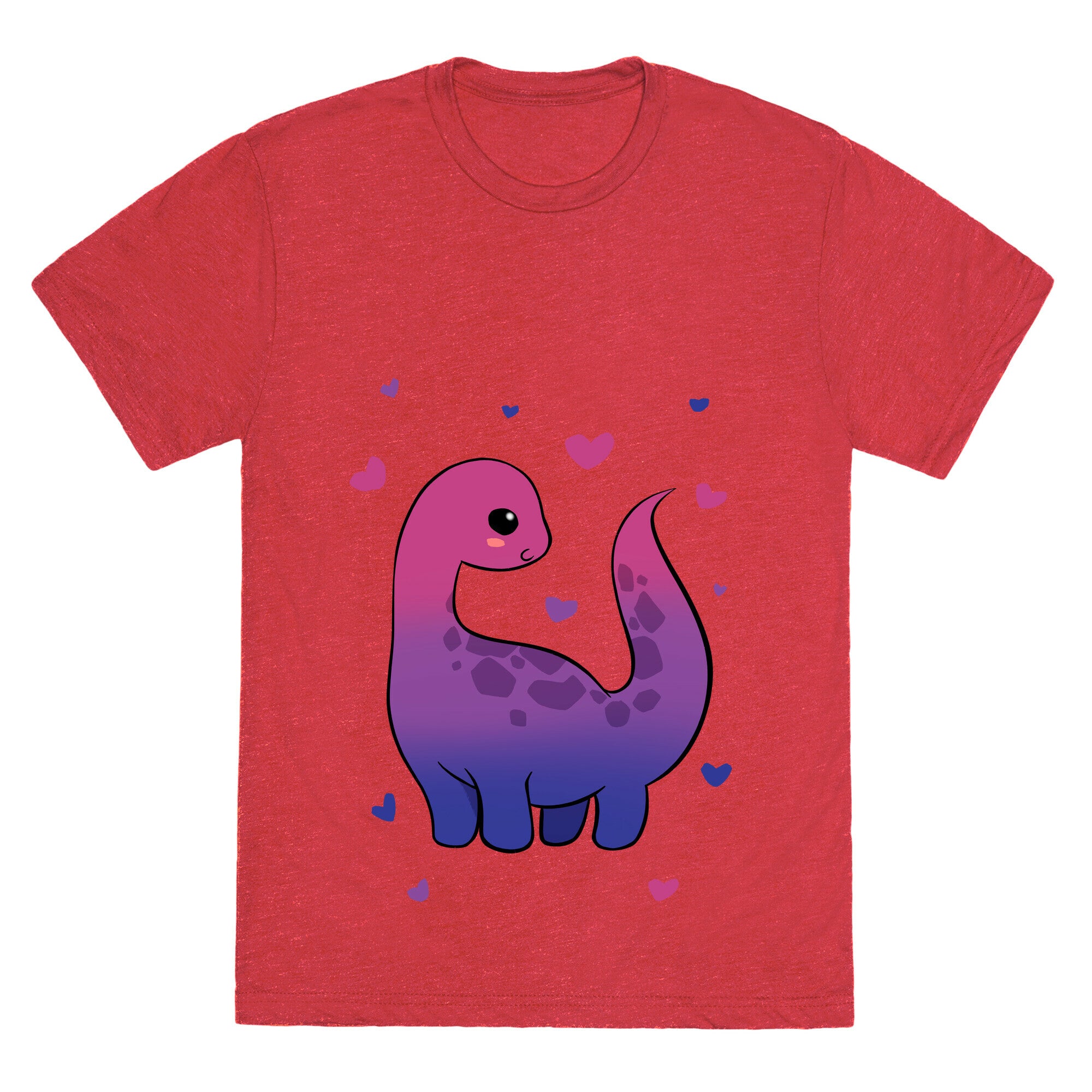 Bisexual-Dino Unisex Triblend Tee