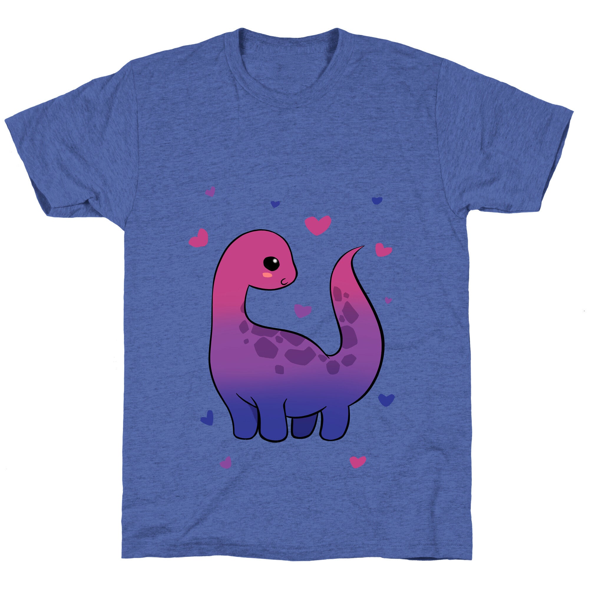 Bisexual-Dino Unisex Triblend Tee