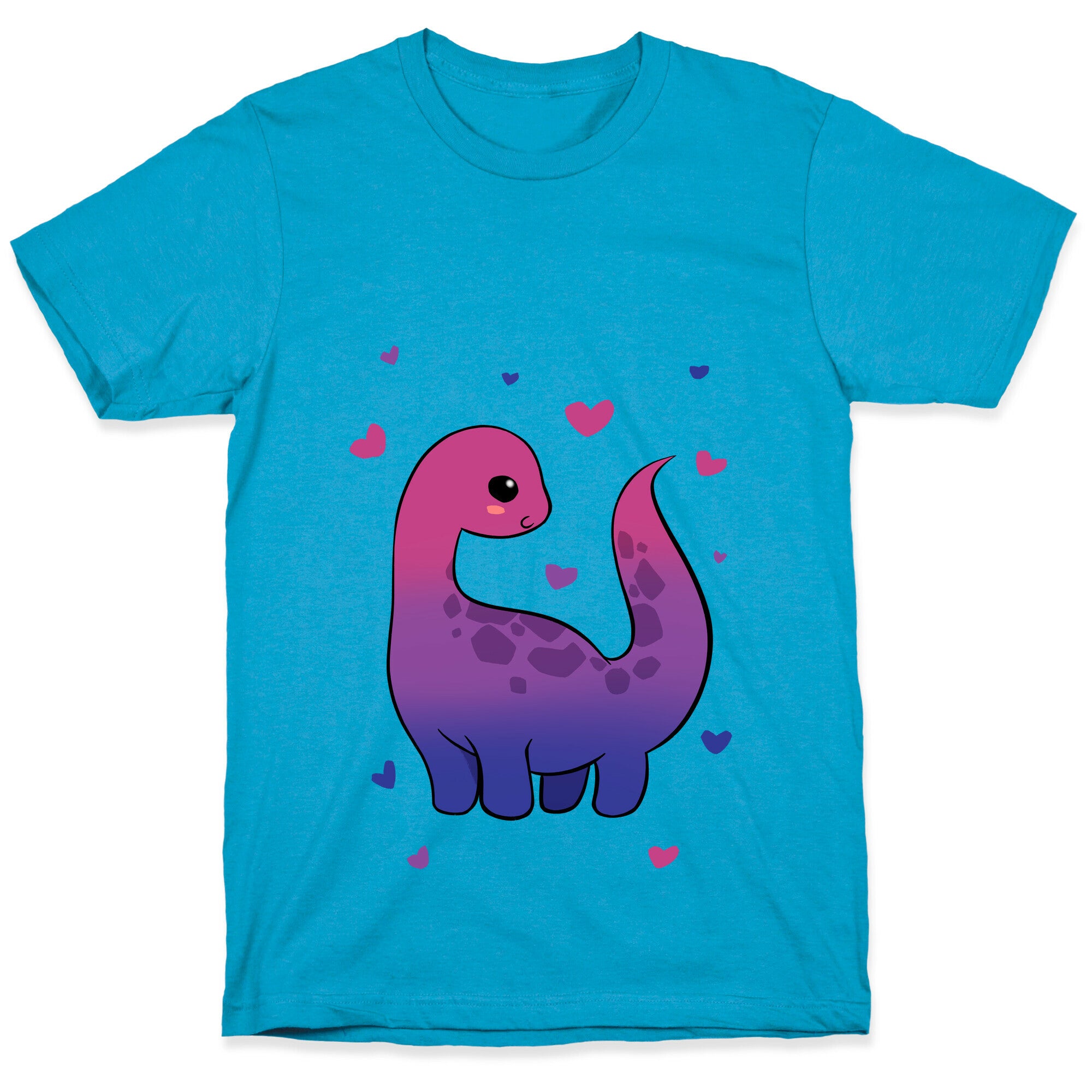 Bisexual-Dino Unisex Triblend Tee