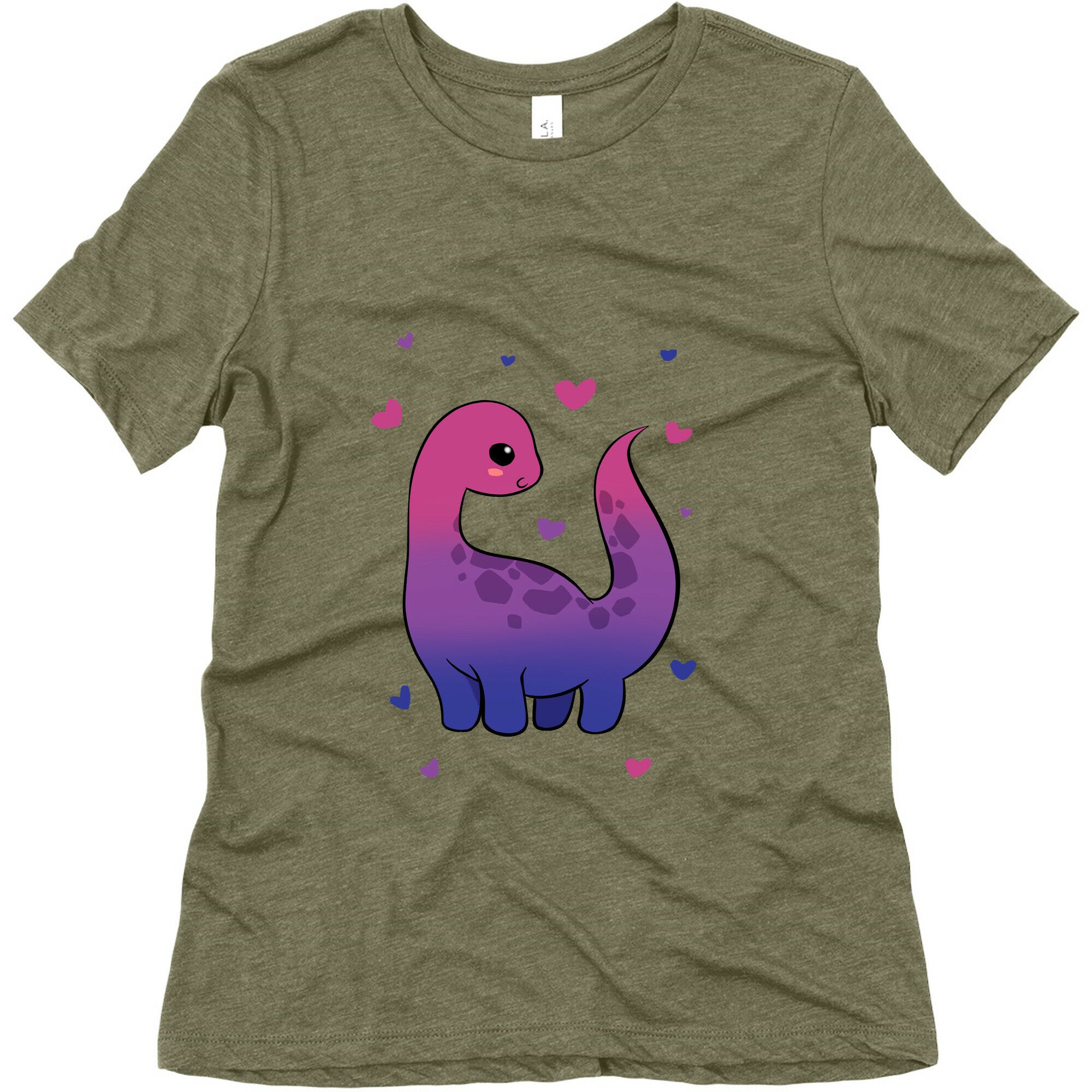 Bisexual-Dino Women's Triblend Tee