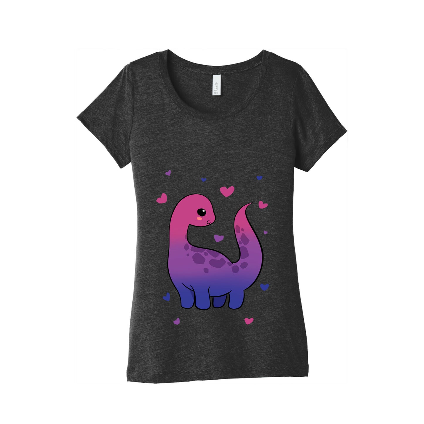 Bisexual-Dino Women's Triblend Tee
