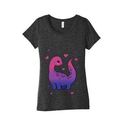 Bisexual-Dino Women's Triblend Tee