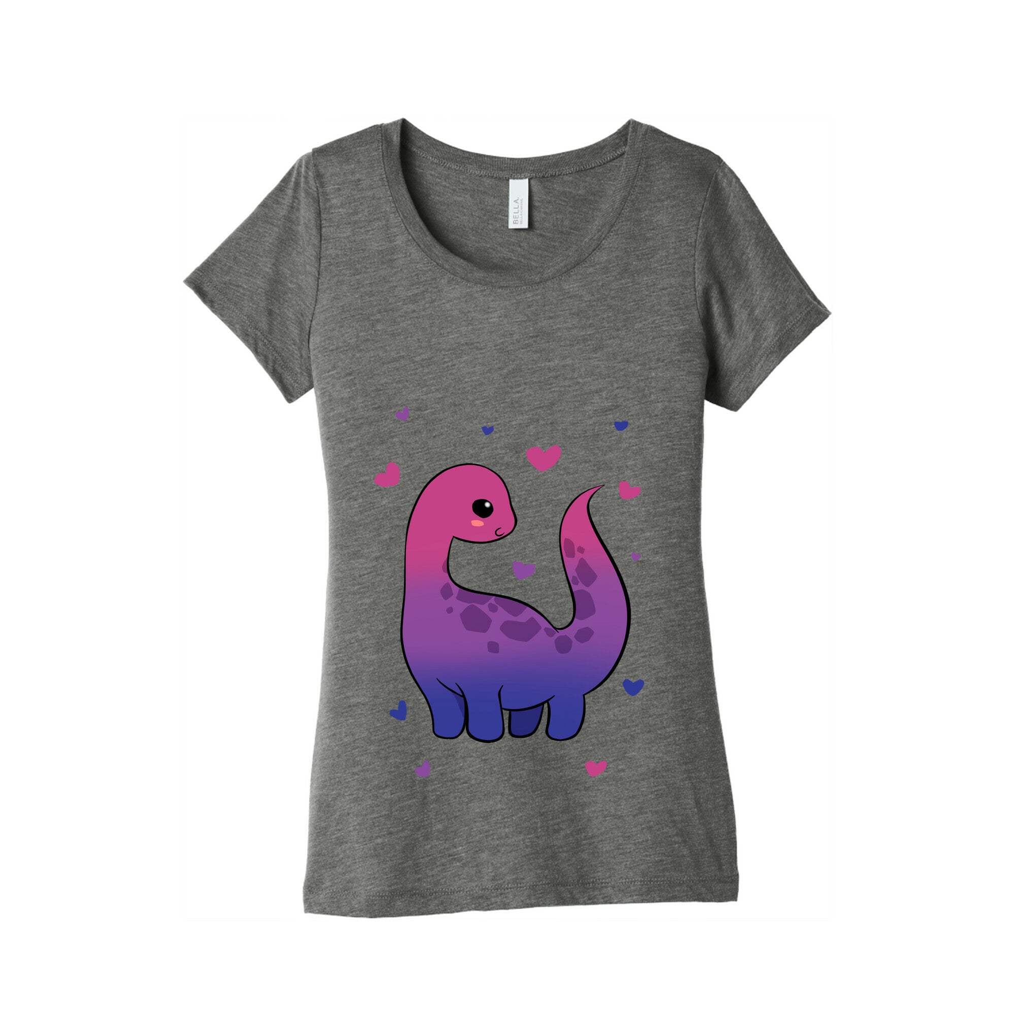 Bisexual-Dino Women's Triblend Tee