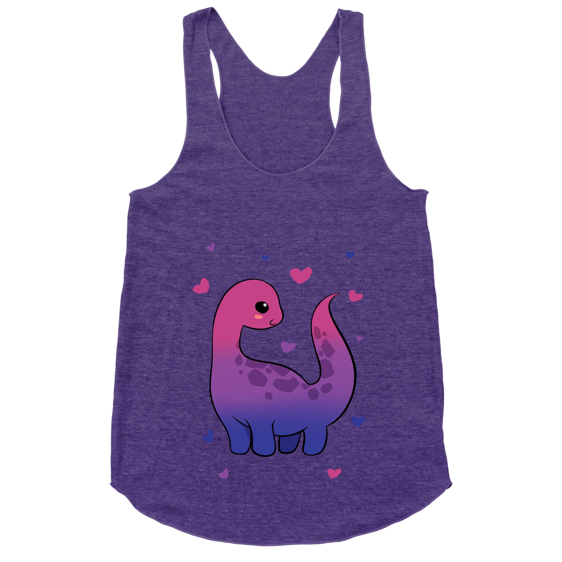 Bisexual-Dino Racerback Tank
