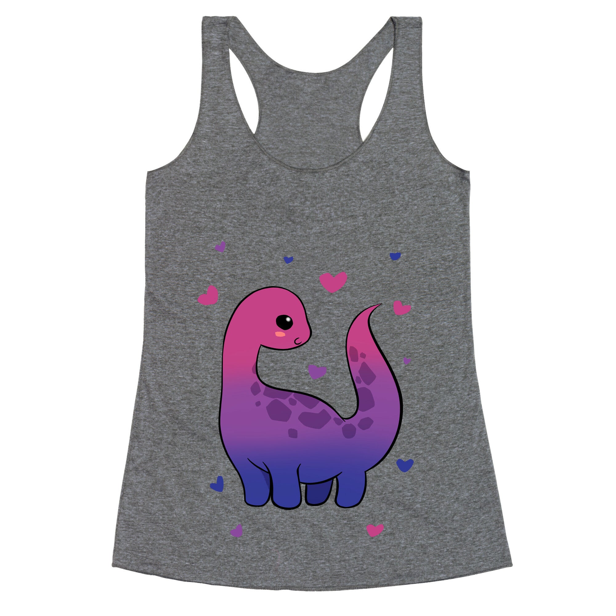 Bisexual-Dino Racerback Tank