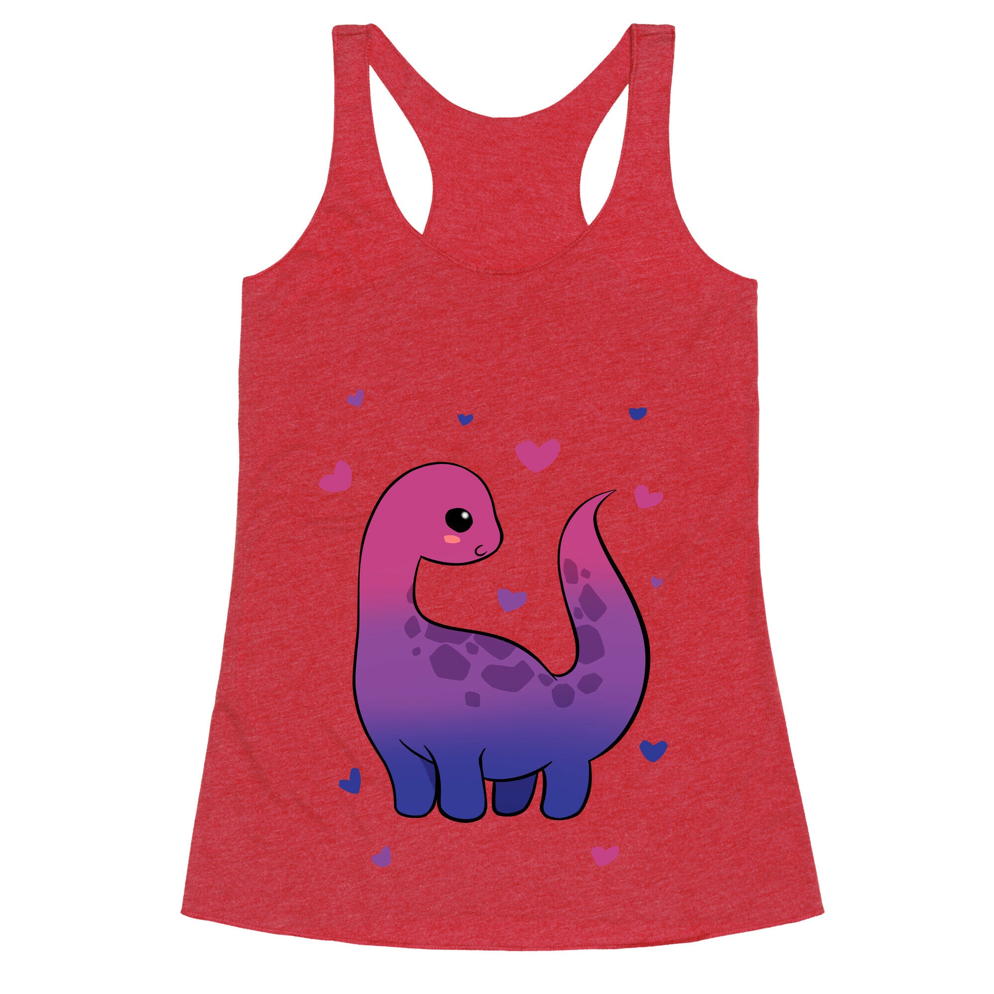 Bisexual-Dino Racerback Tank