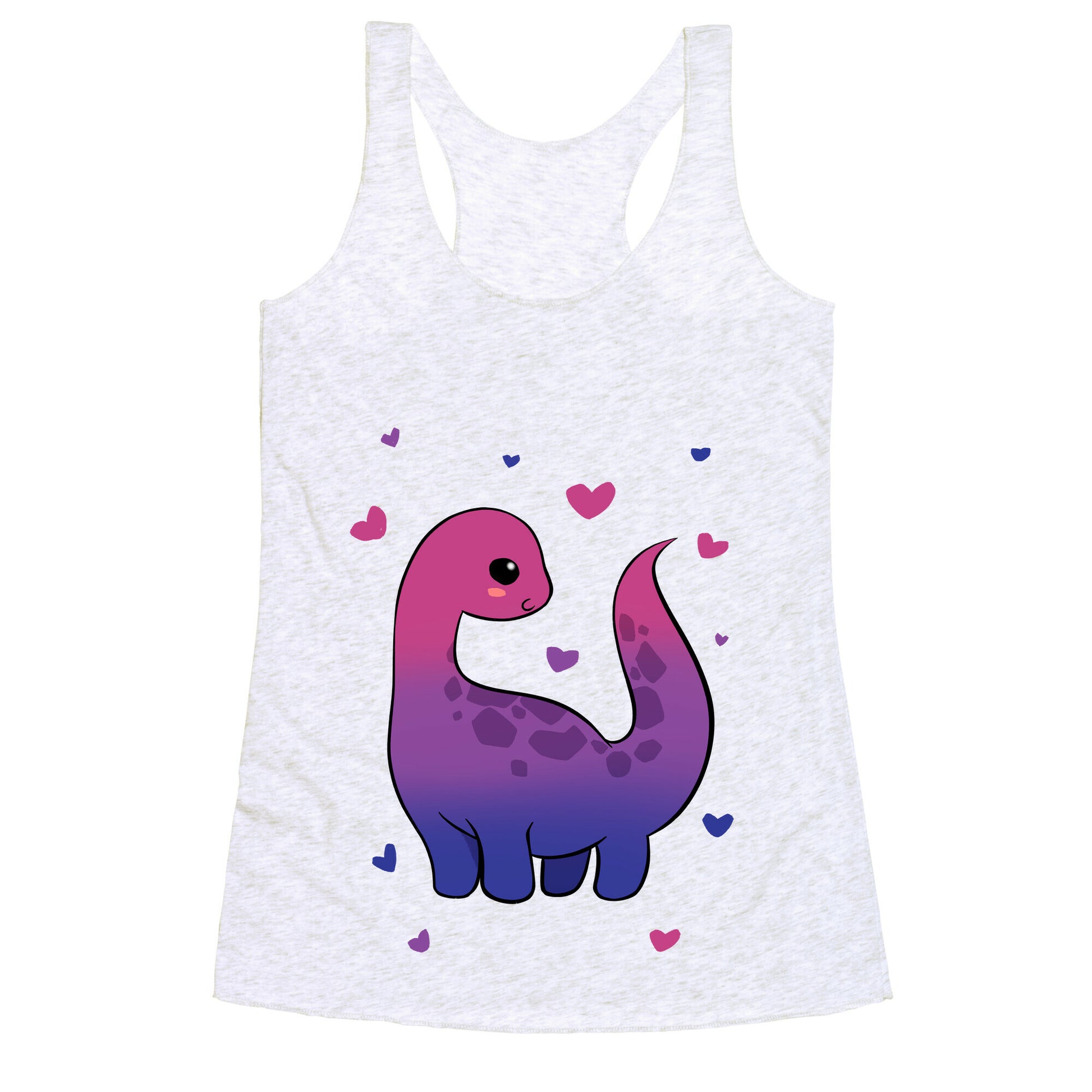 Bisexual-Dino Racerback Tank
