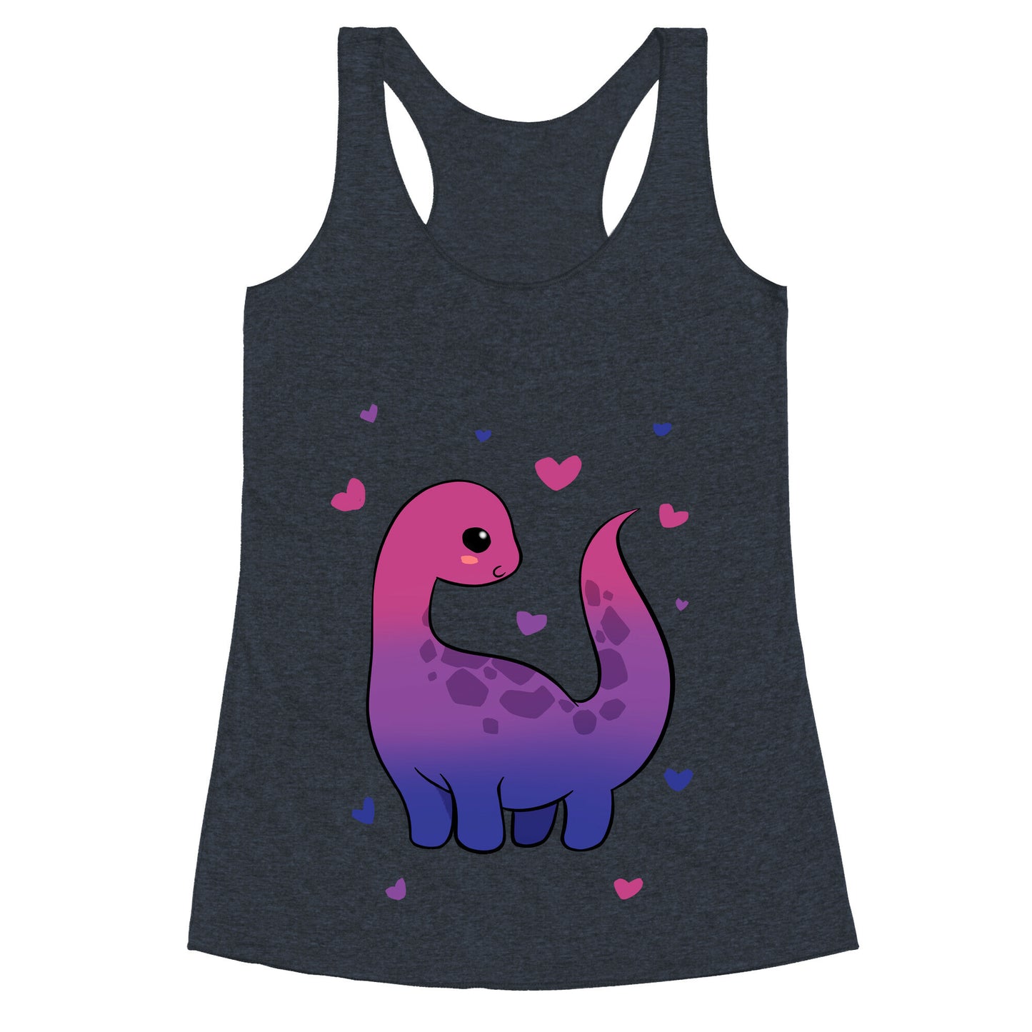 Bisexual-Dino Racerback Tank