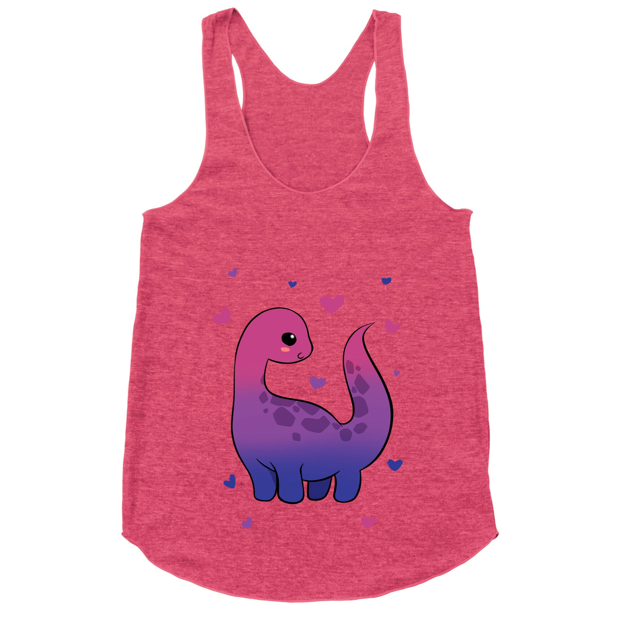 Bisexual-Dino Racerback Tank
