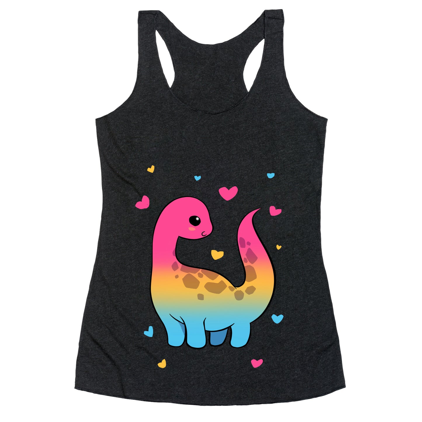 Pansexual-Dino Racerback Tank