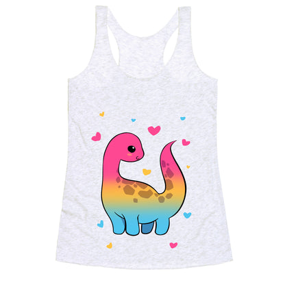 Pansexual-Dino Racerback Tank