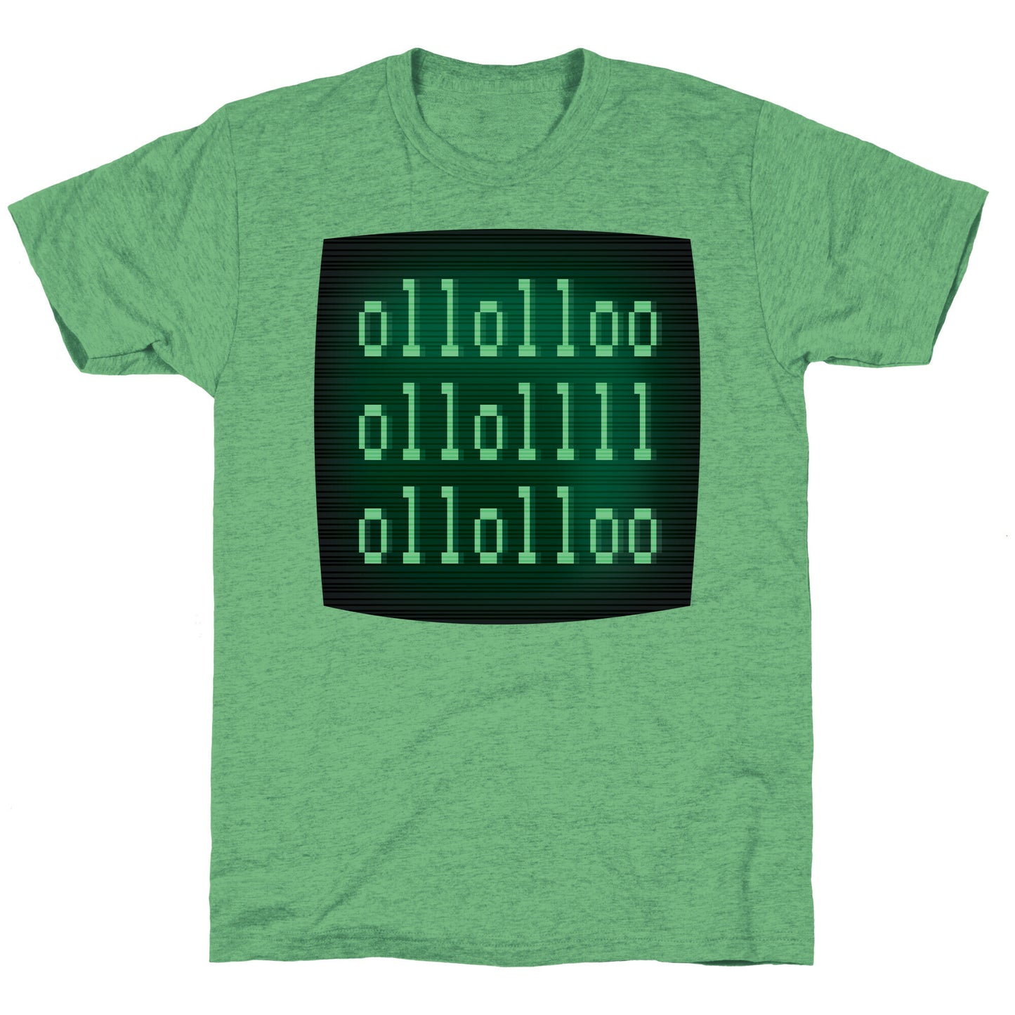 LOL Binary Code Unisex Triblend Tee