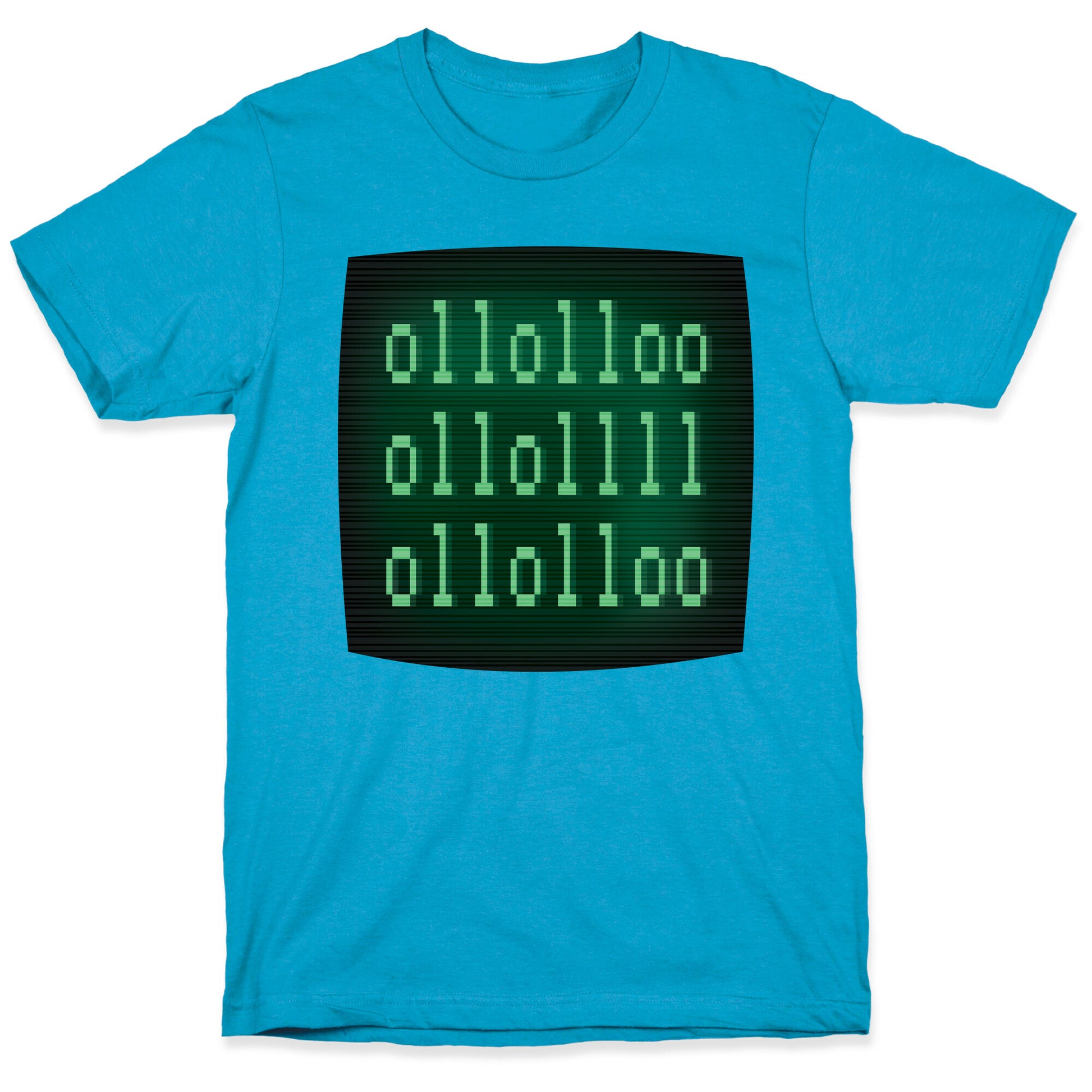 LOL Binary Code Unisex Triblend Tee