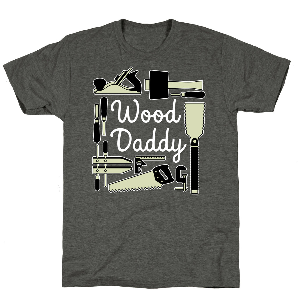 Wood Daddy Unisex Triblend Tee