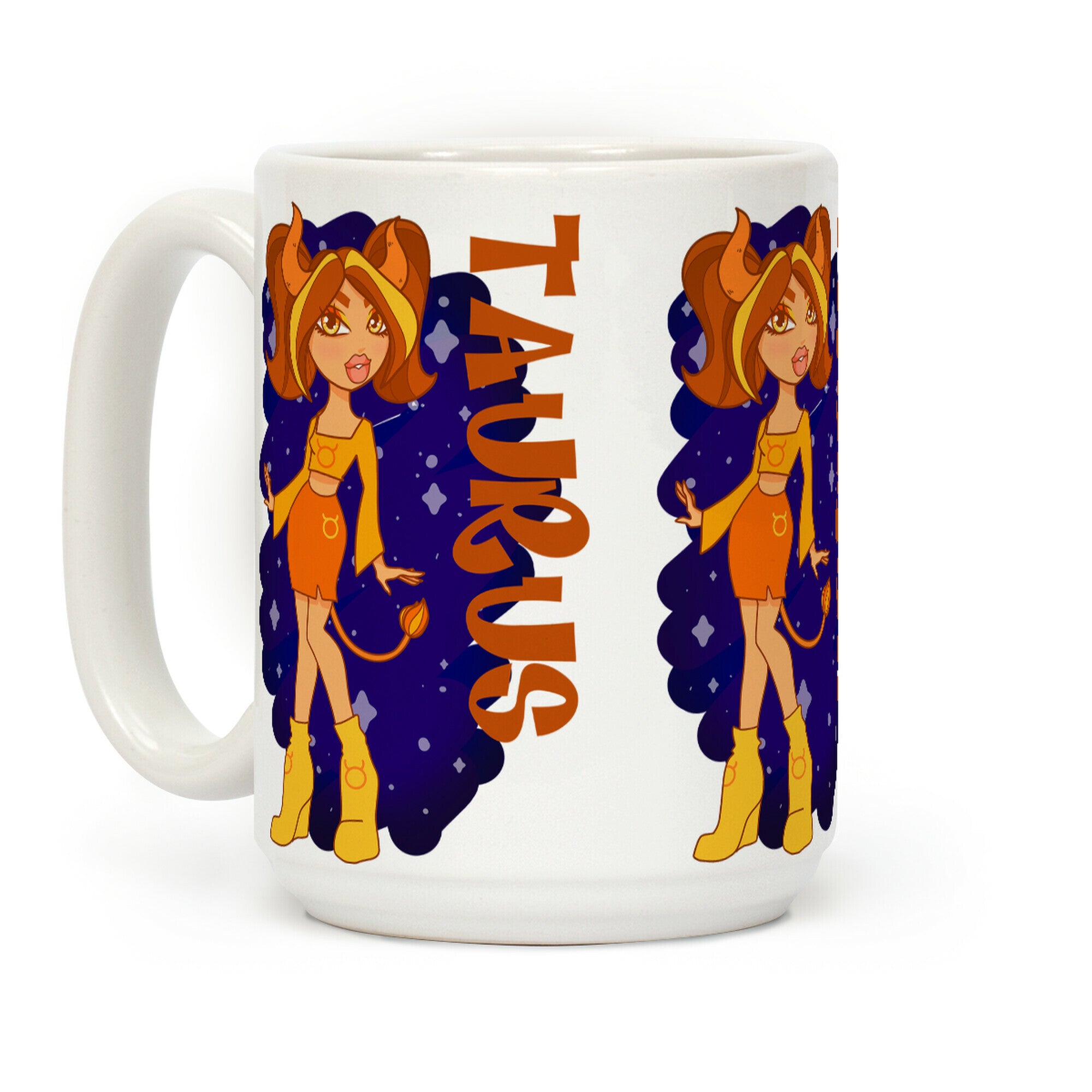 Zodiac Dollz: Taurus Coffee Mug
