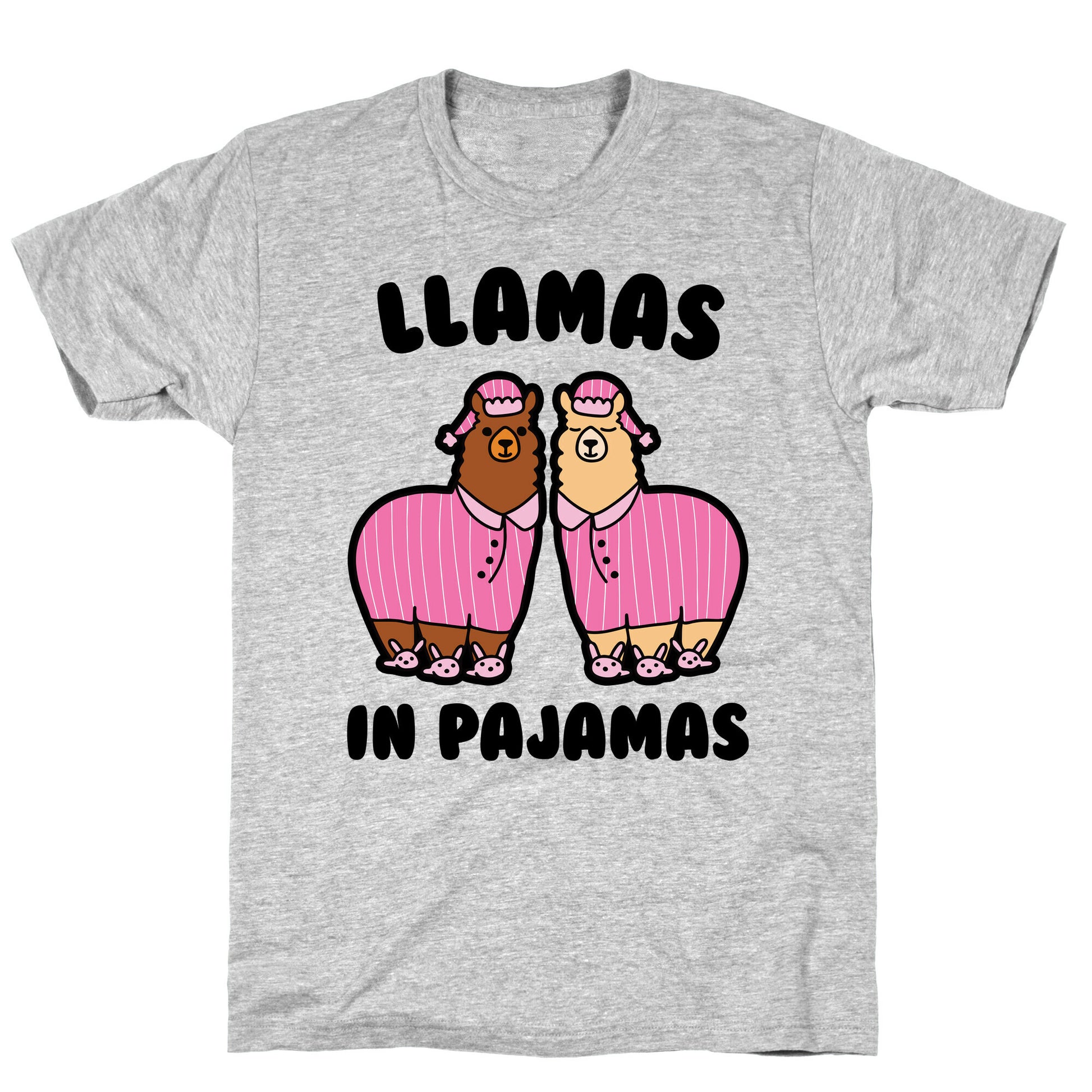 Llamas in Pajamas T-Shirt