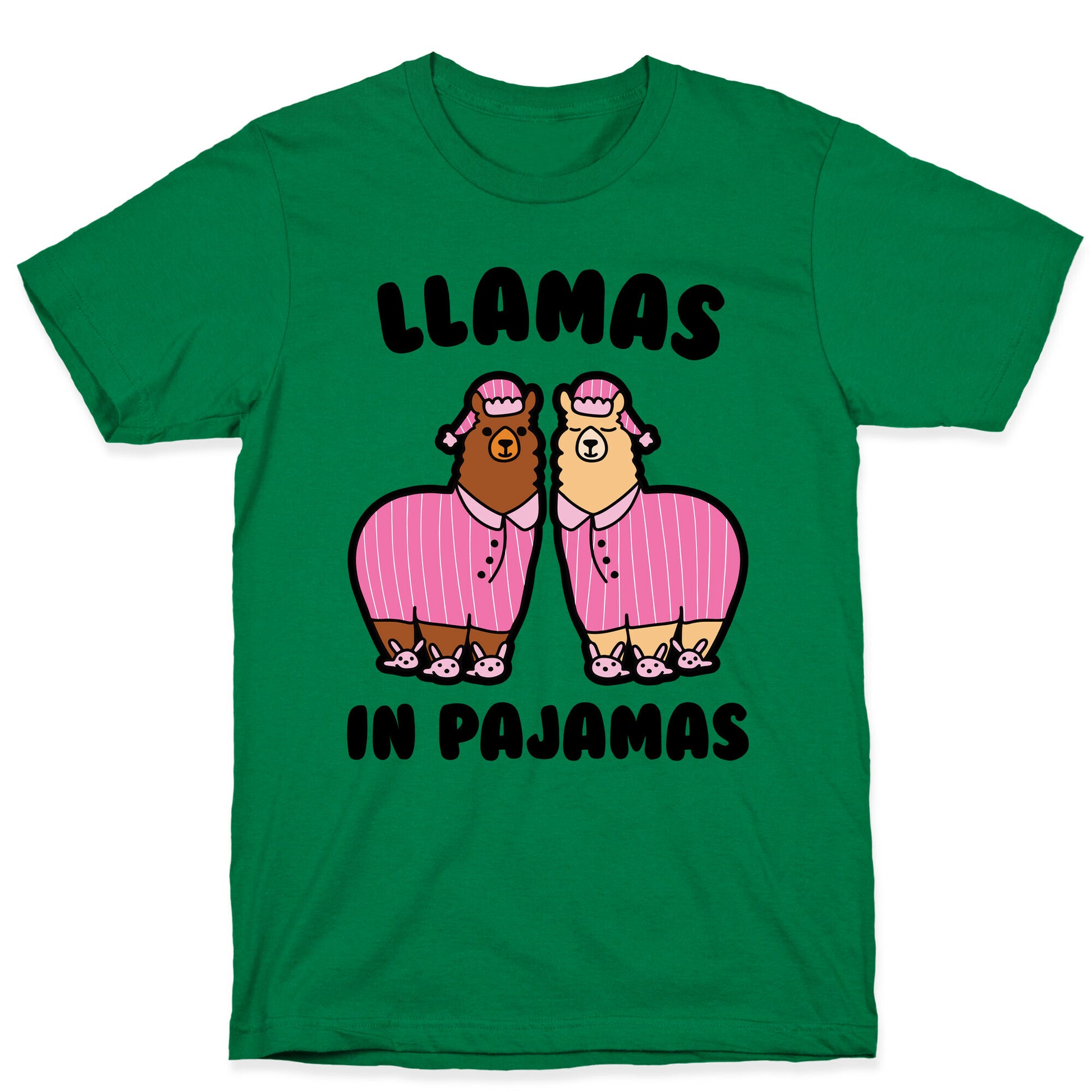 Llamas in Pajamas T-Shirt