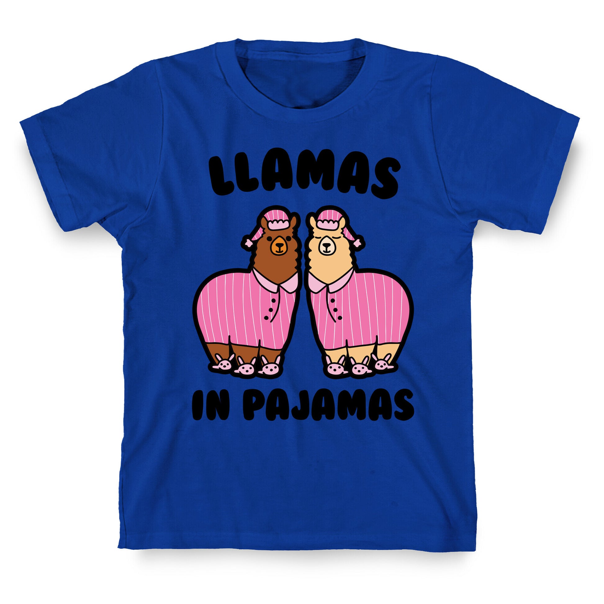 Llamas in Pajamas T-Shirt