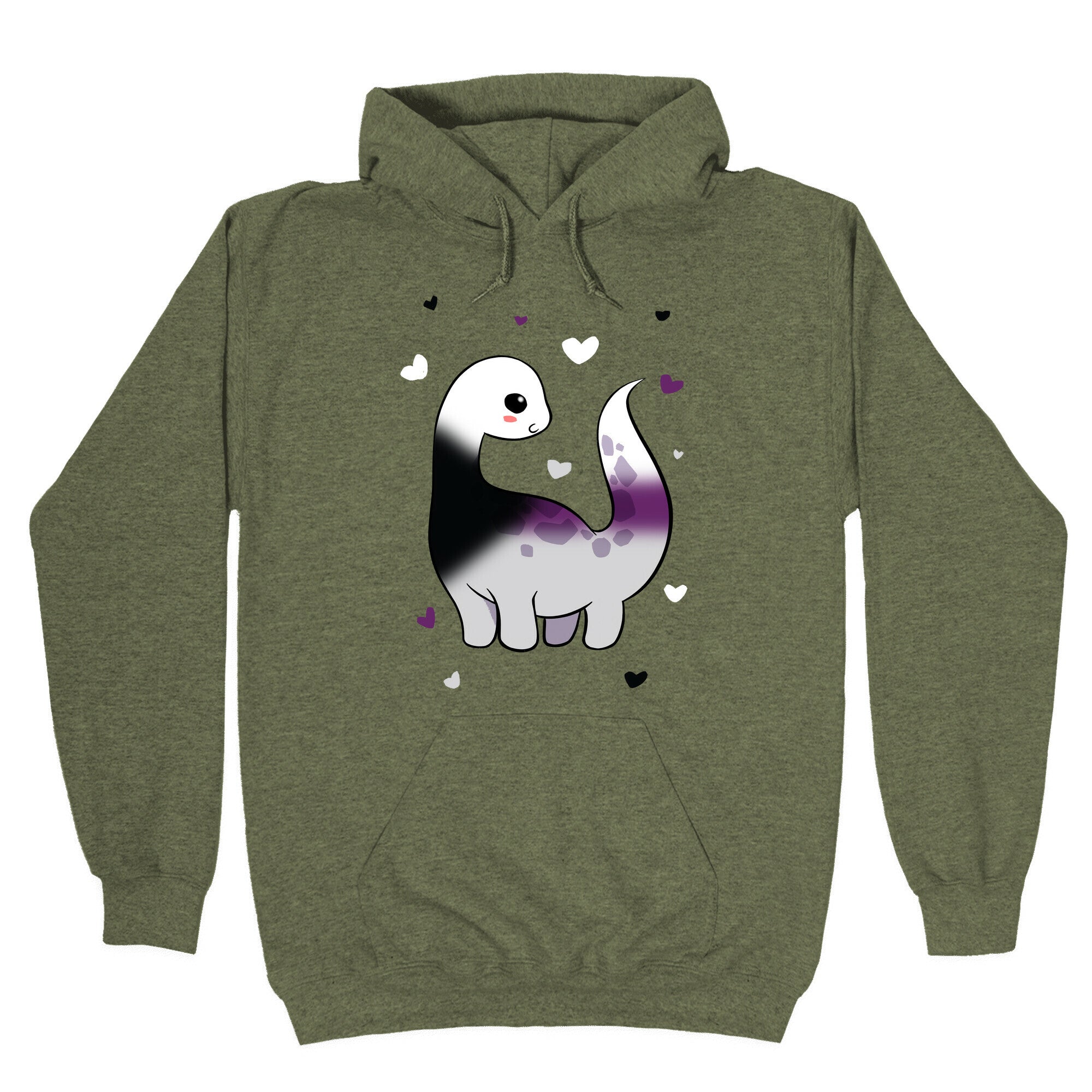 Demisexual-Dino Hoodie