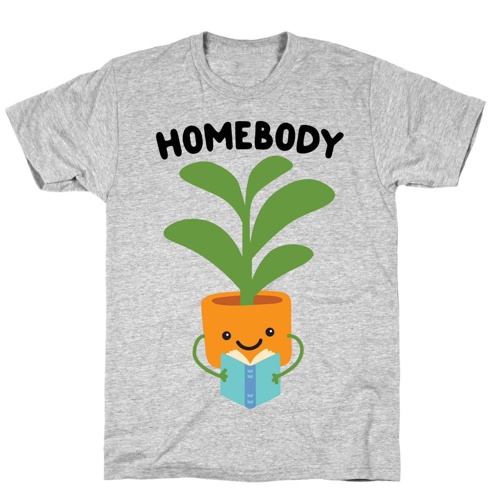 Homebody Reading Plant T-Shirt