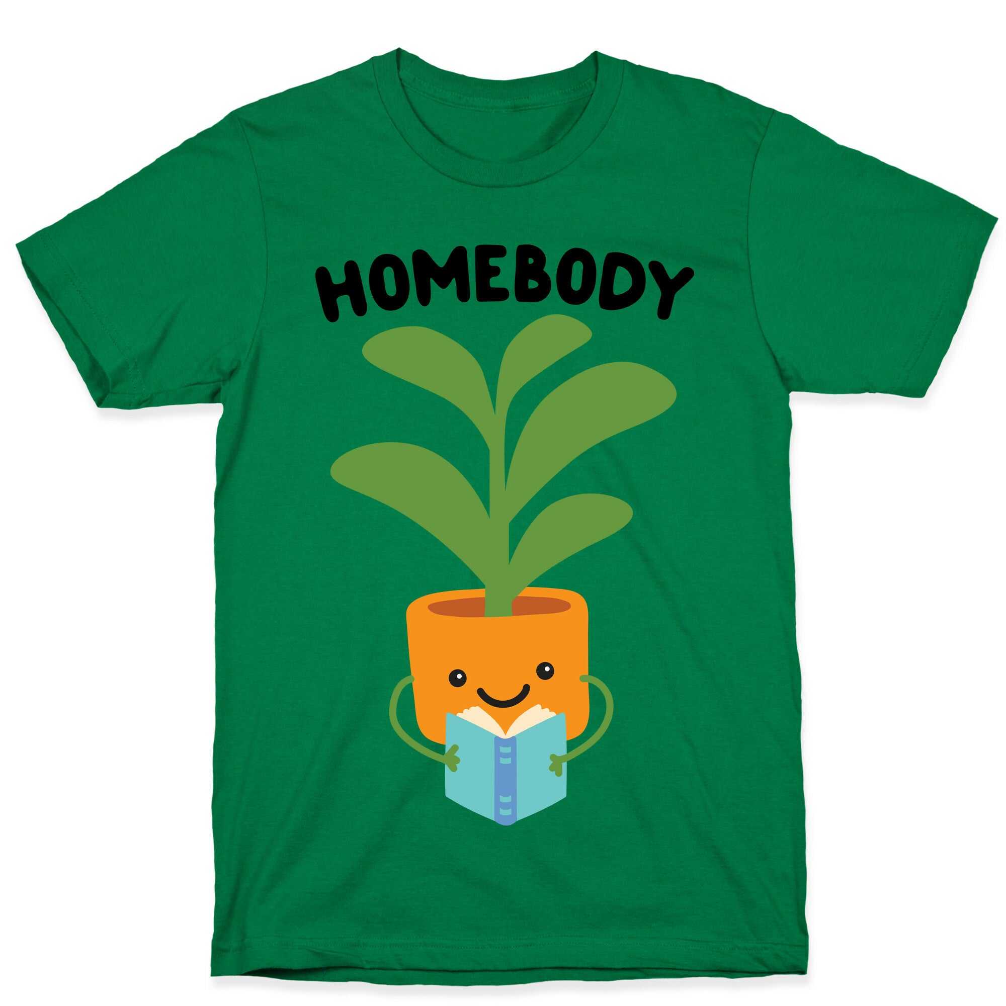 Homebody Reading Plant T-Shirt