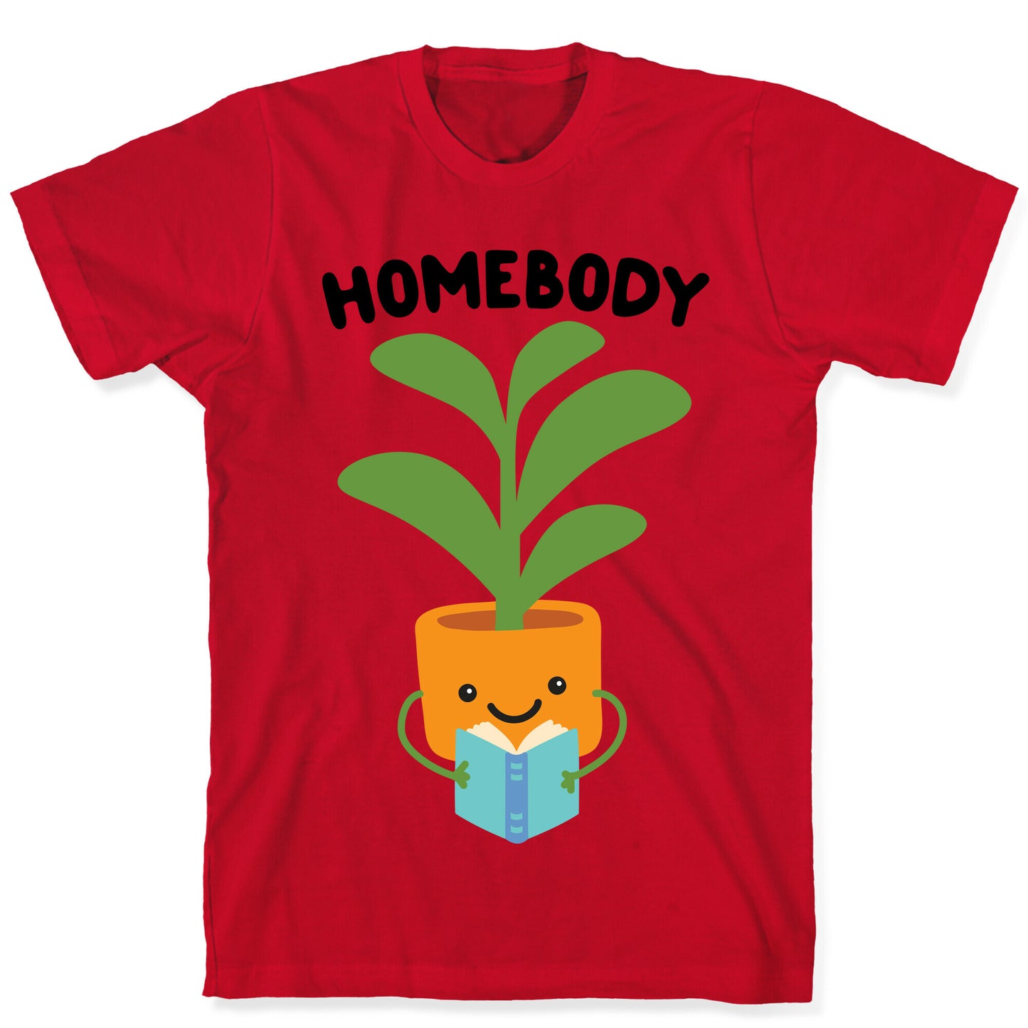 Homebody Reading Plant T-Shirt