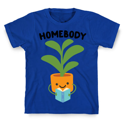 Homebody Reading Plant T-Shirt