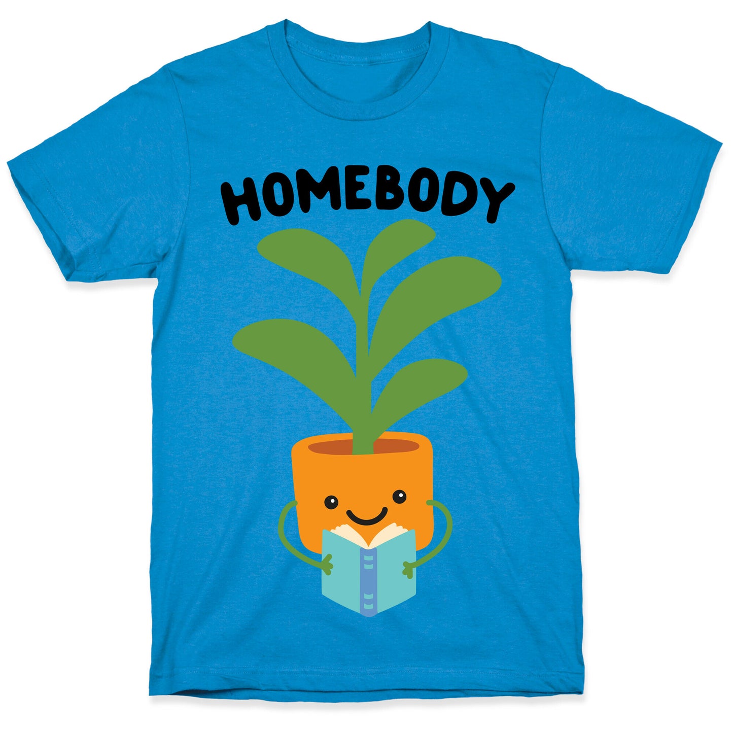 Homebody Reading Plant T-Shirt