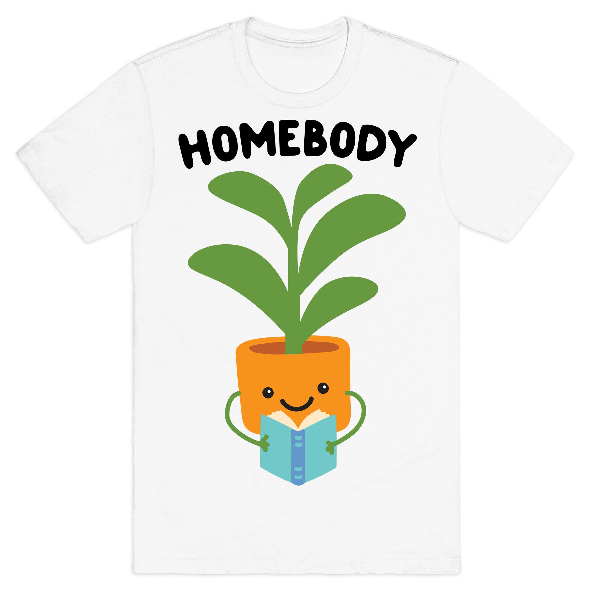 Homebody Reading Plant T-Shirt