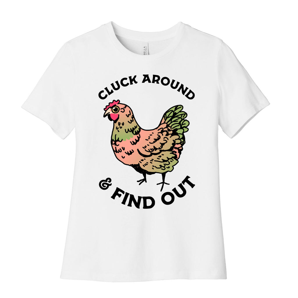 Cluck Around & Find Out Women's Cotton Tee
