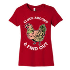 Cluck Around & Find Out Women's Cotton Tee