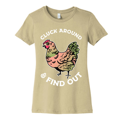 Cluck Around & Find Out Women's Cotton Tee