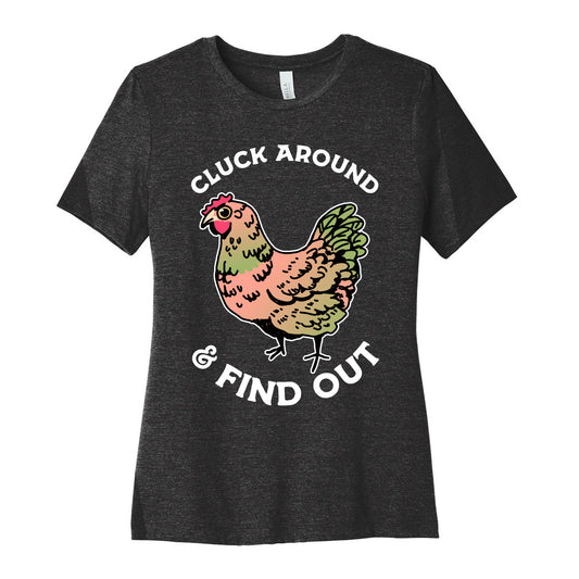 Cluck Around & Find Out Women's Cotton Tee