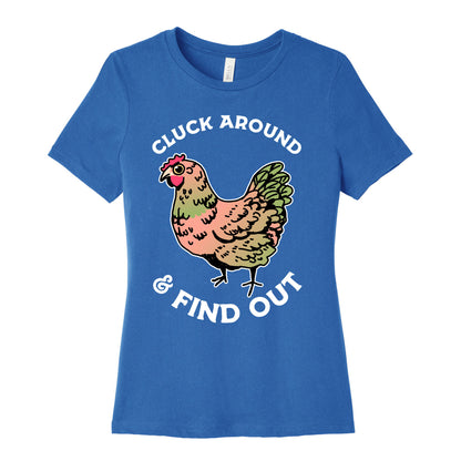 Cluck Around & Find Out Women's Cotton Tee