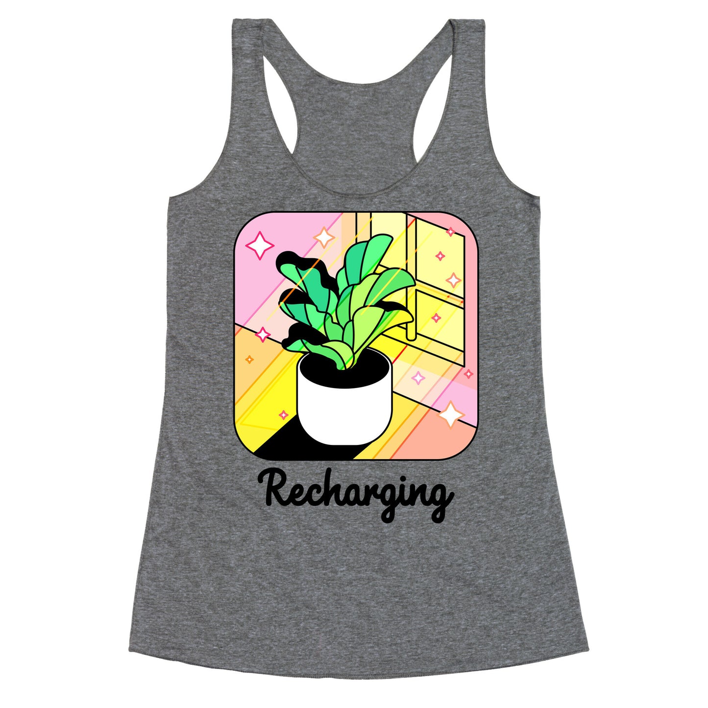 Recharging Plant Racerback Tank