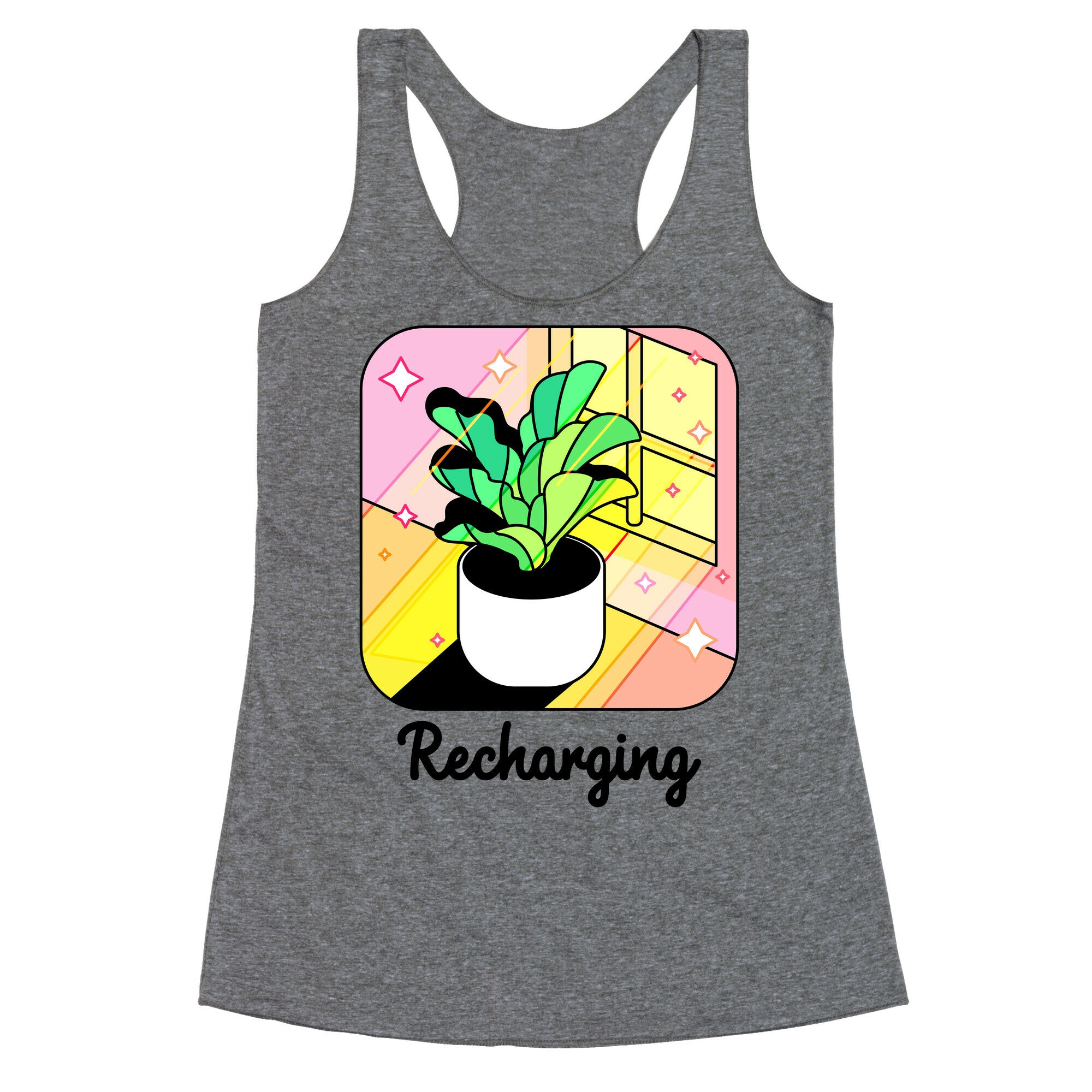 Recharging Plant Racerback Tank