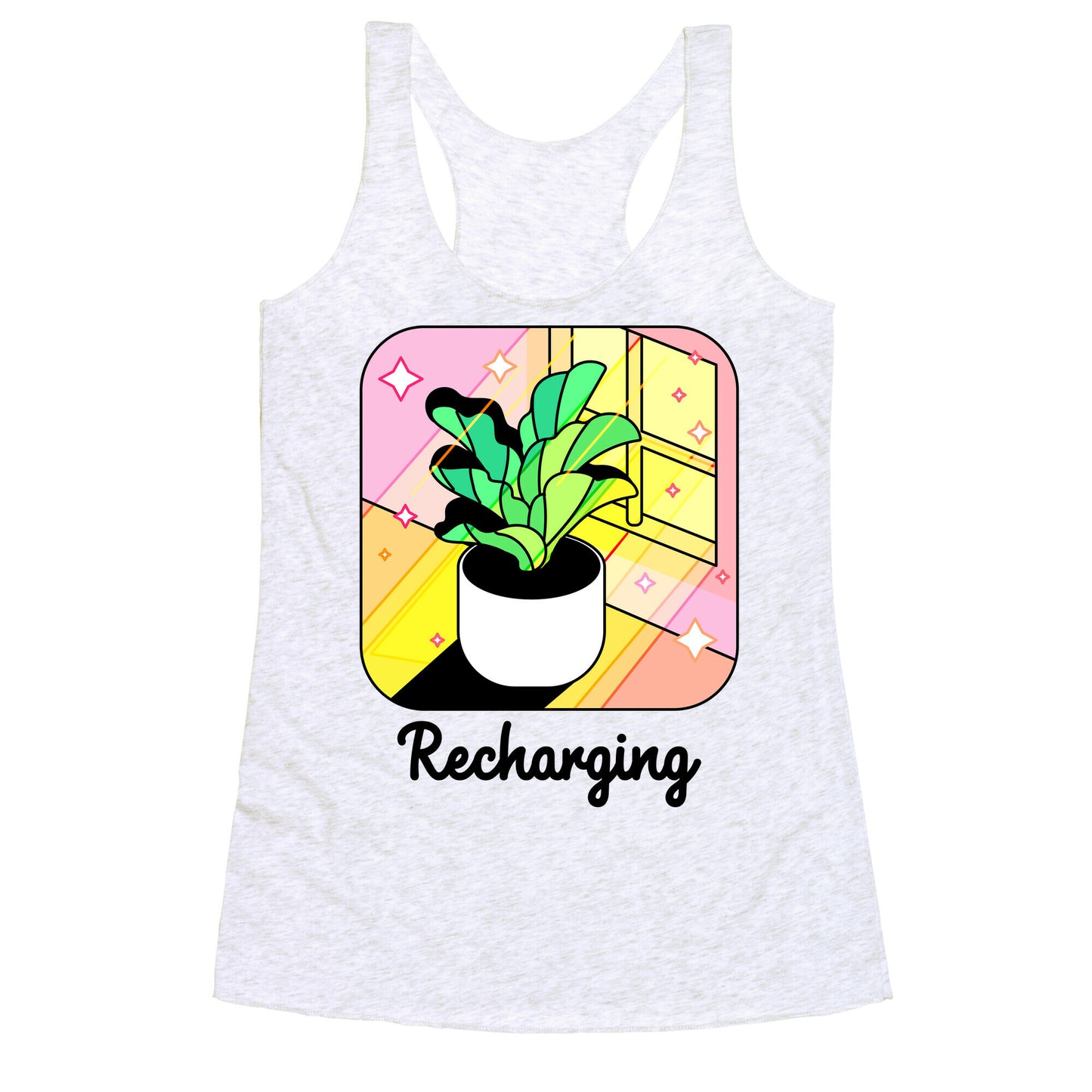 Recharging Plant Racerback Tank