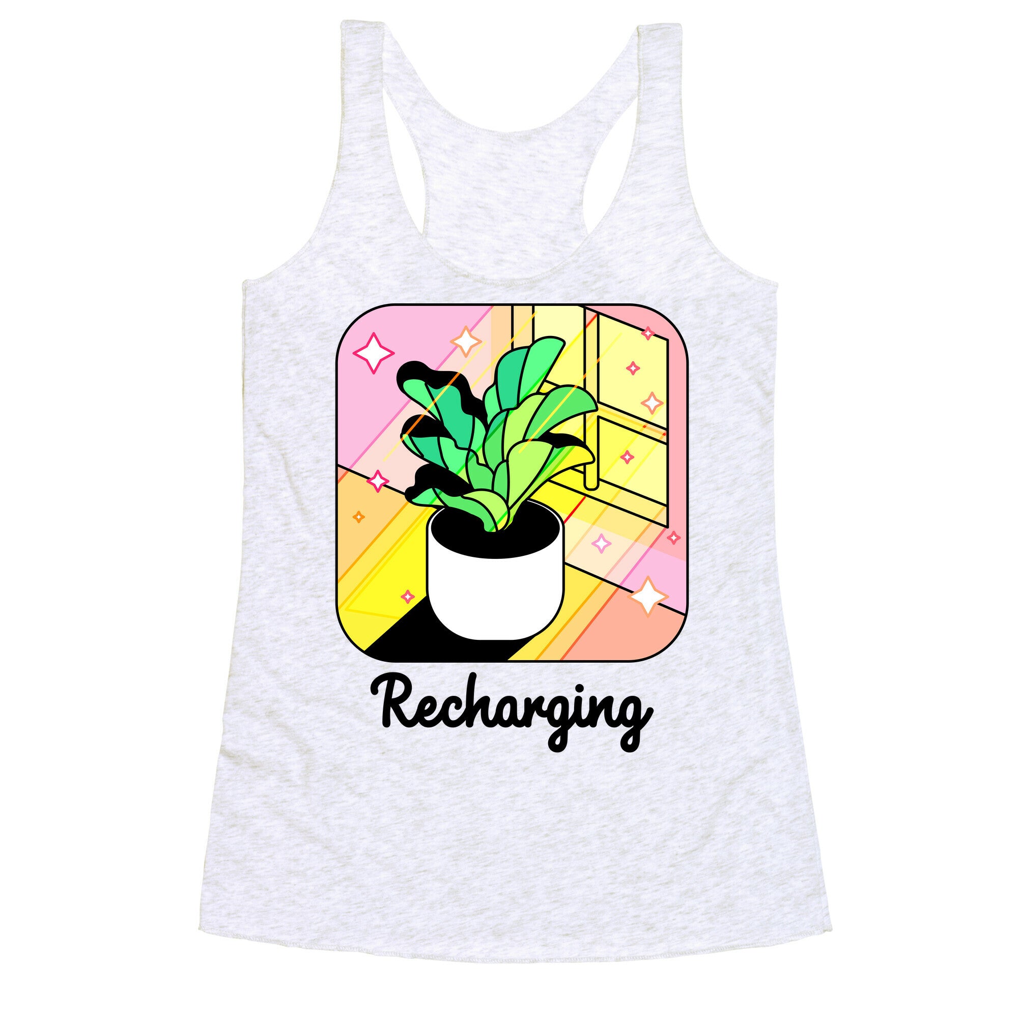Recharging Plant Racerback Tank