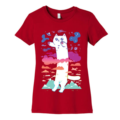 Long Cat Women's Cotton Tee