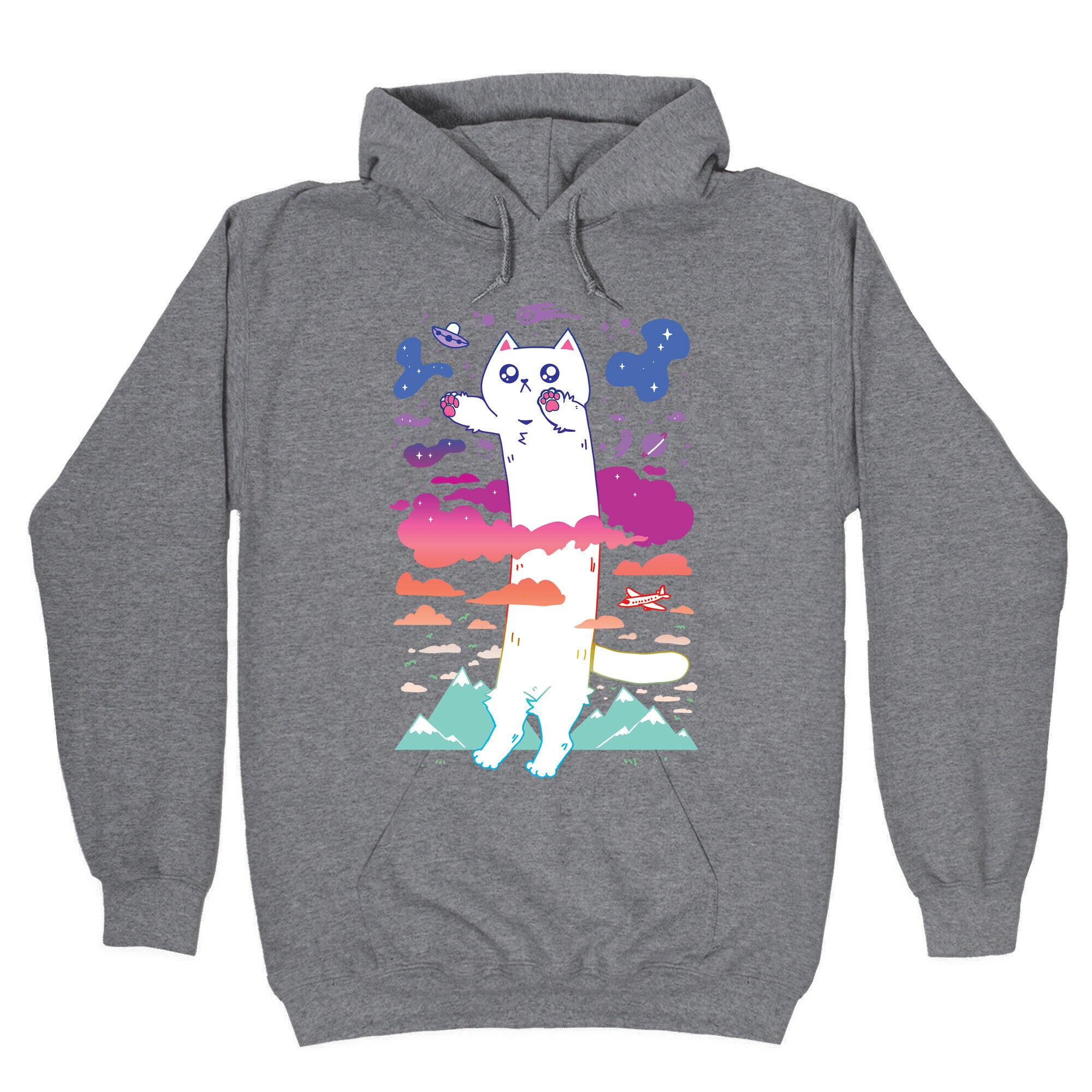 Long Cat Hoodie