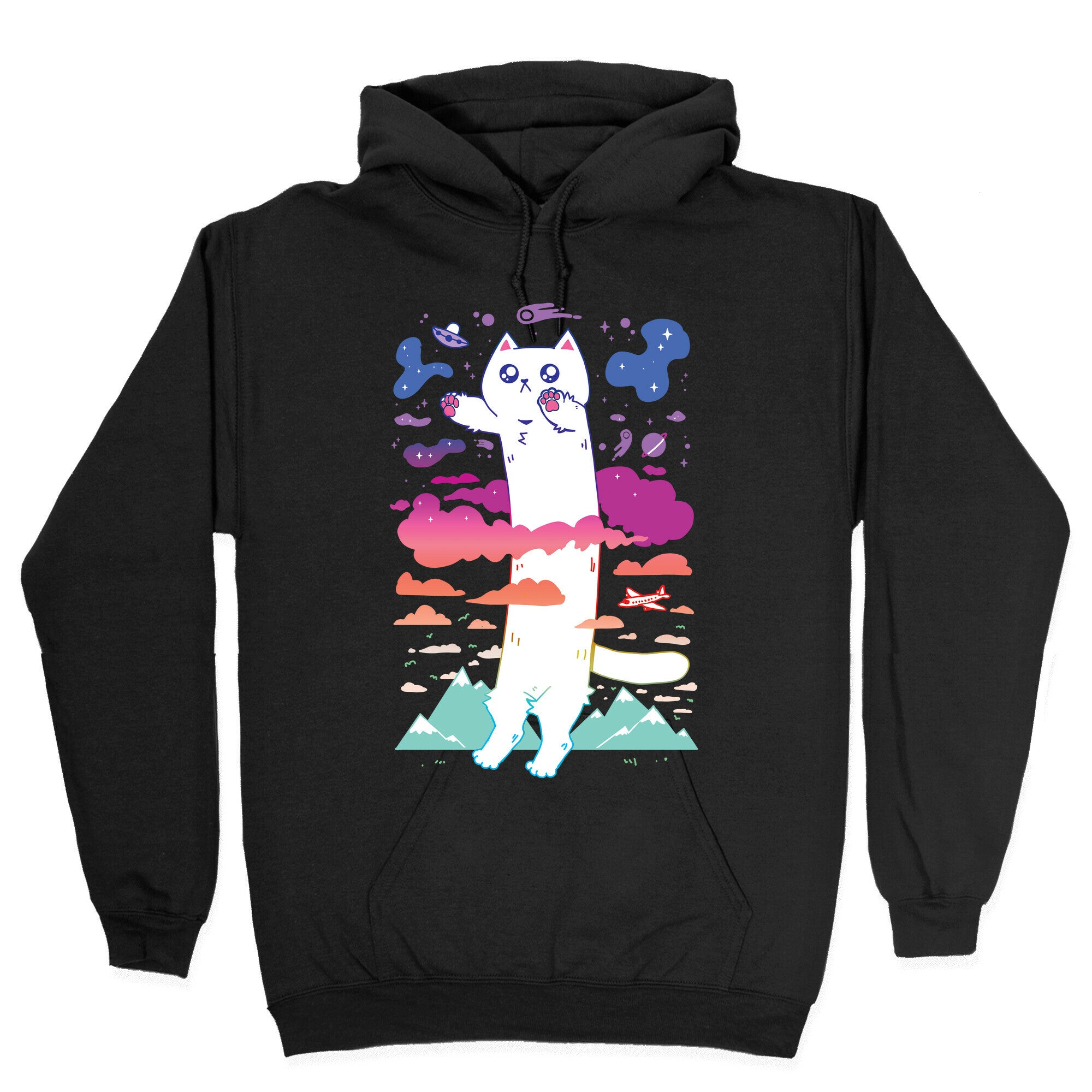 Long Cat Hoodie