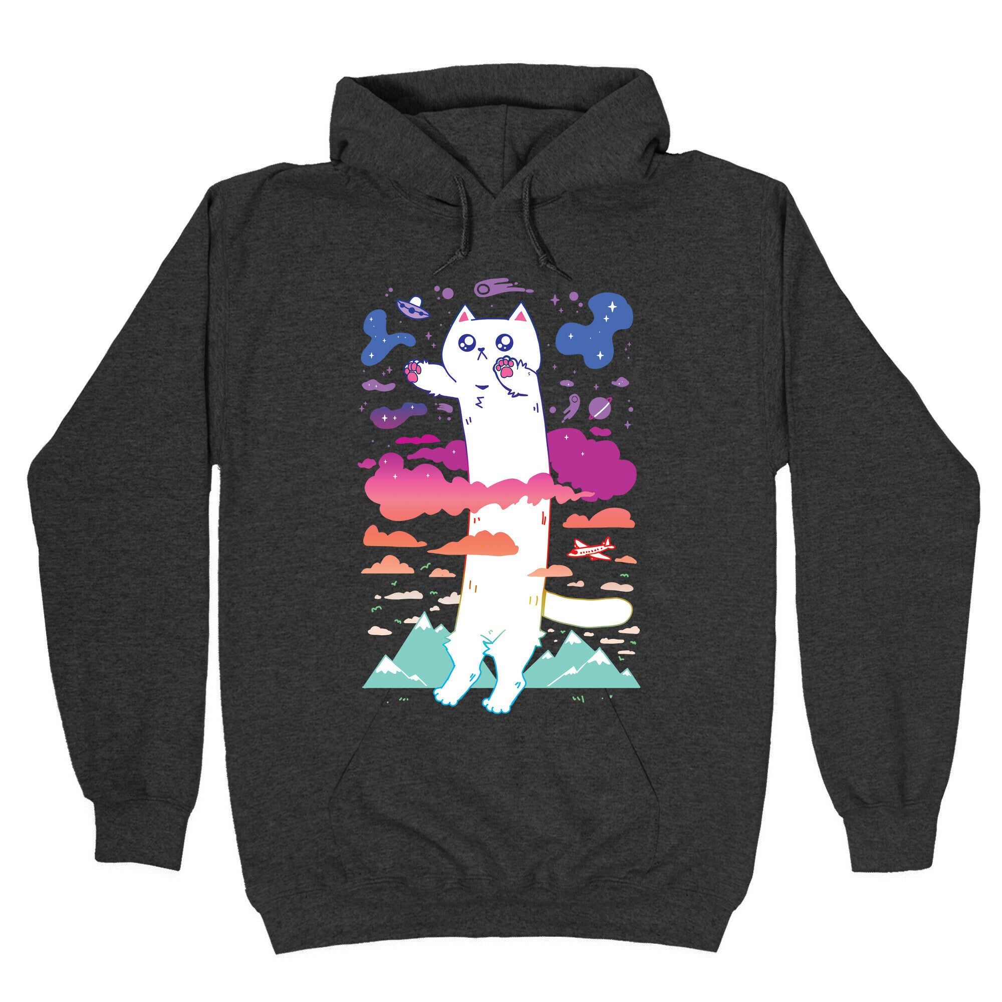 Long Cat Hoodie