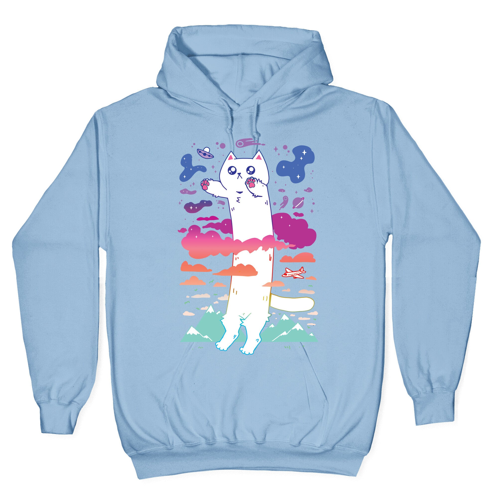 Long Cat Hoodie