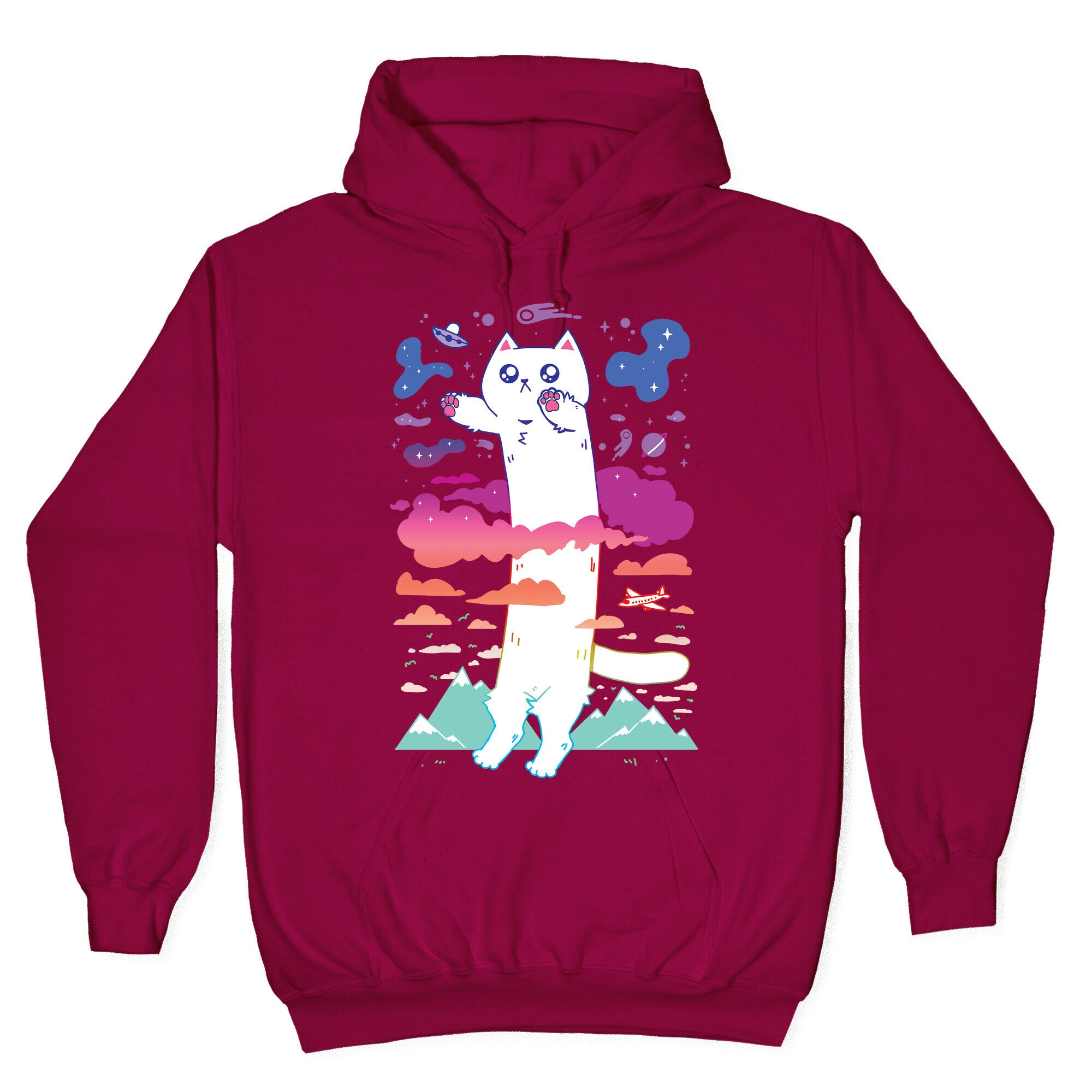 Long Cat Hoodie