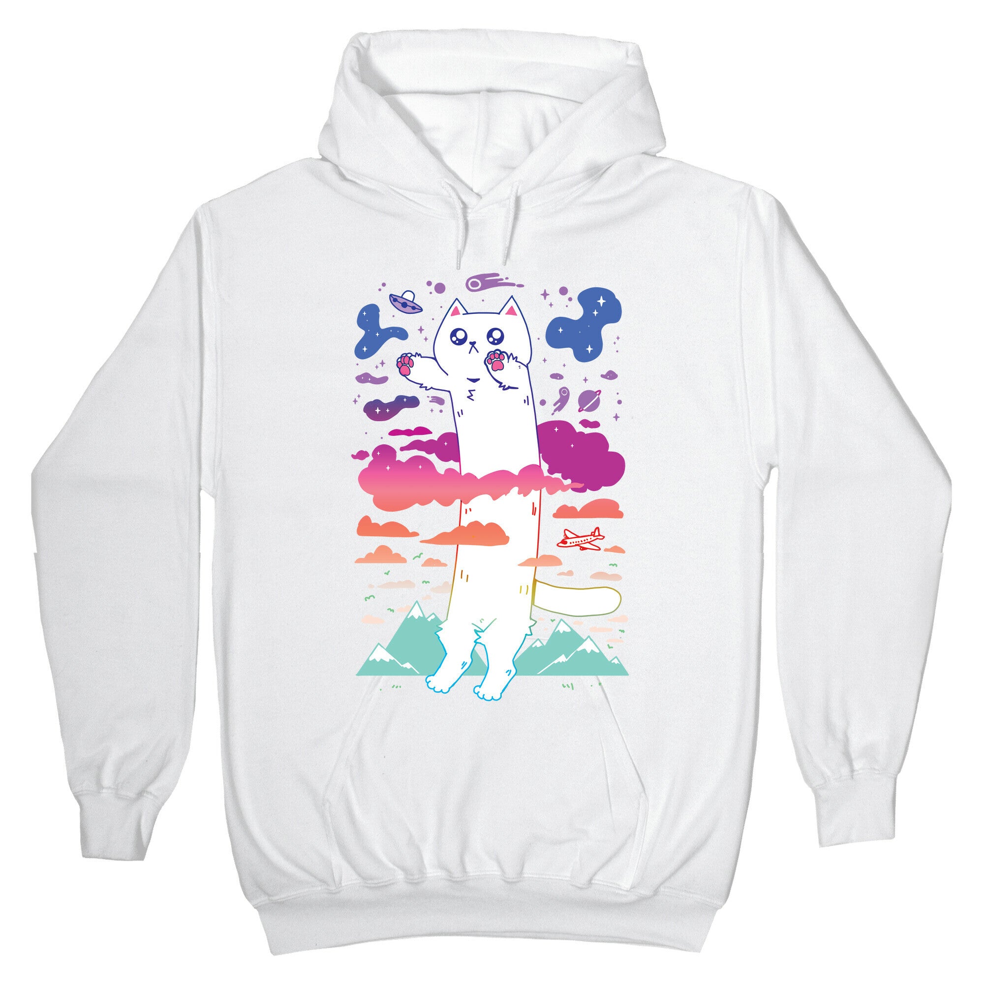 Long Cat Hoodie