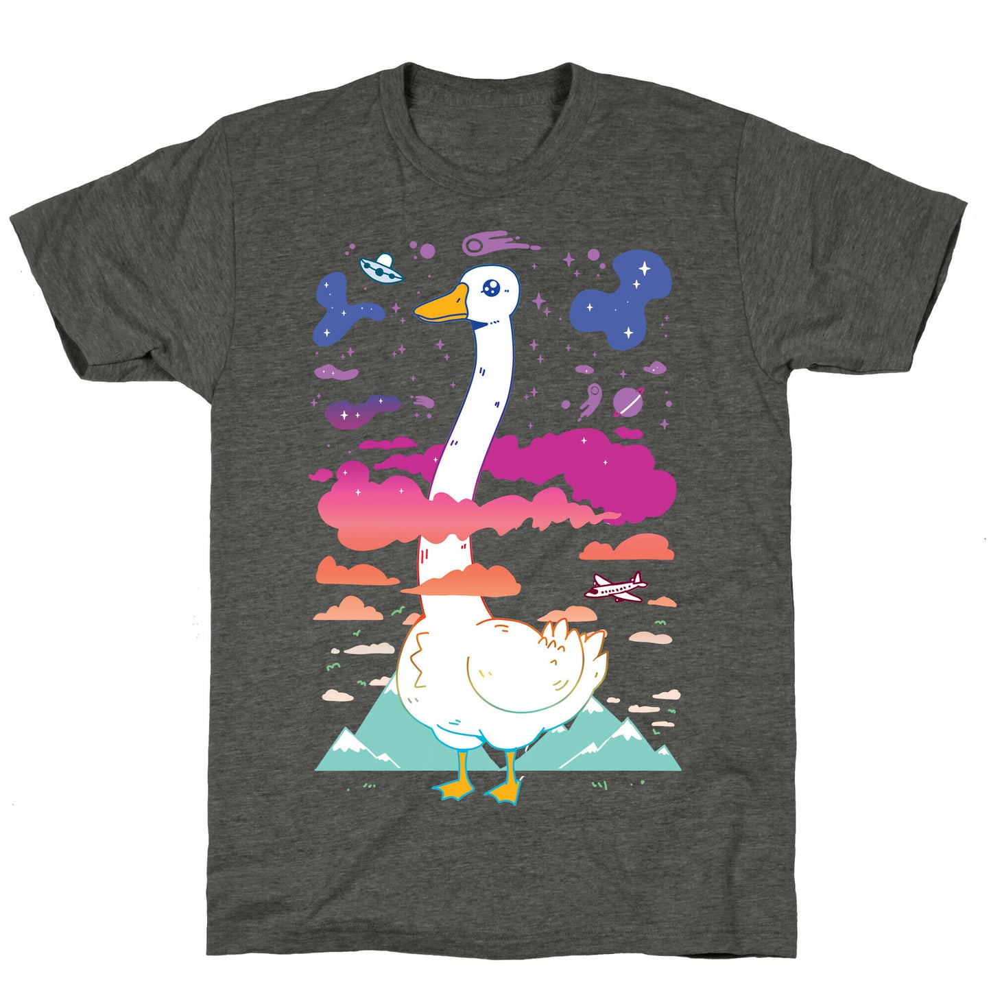 Long Goose Unisex Triblend Tee