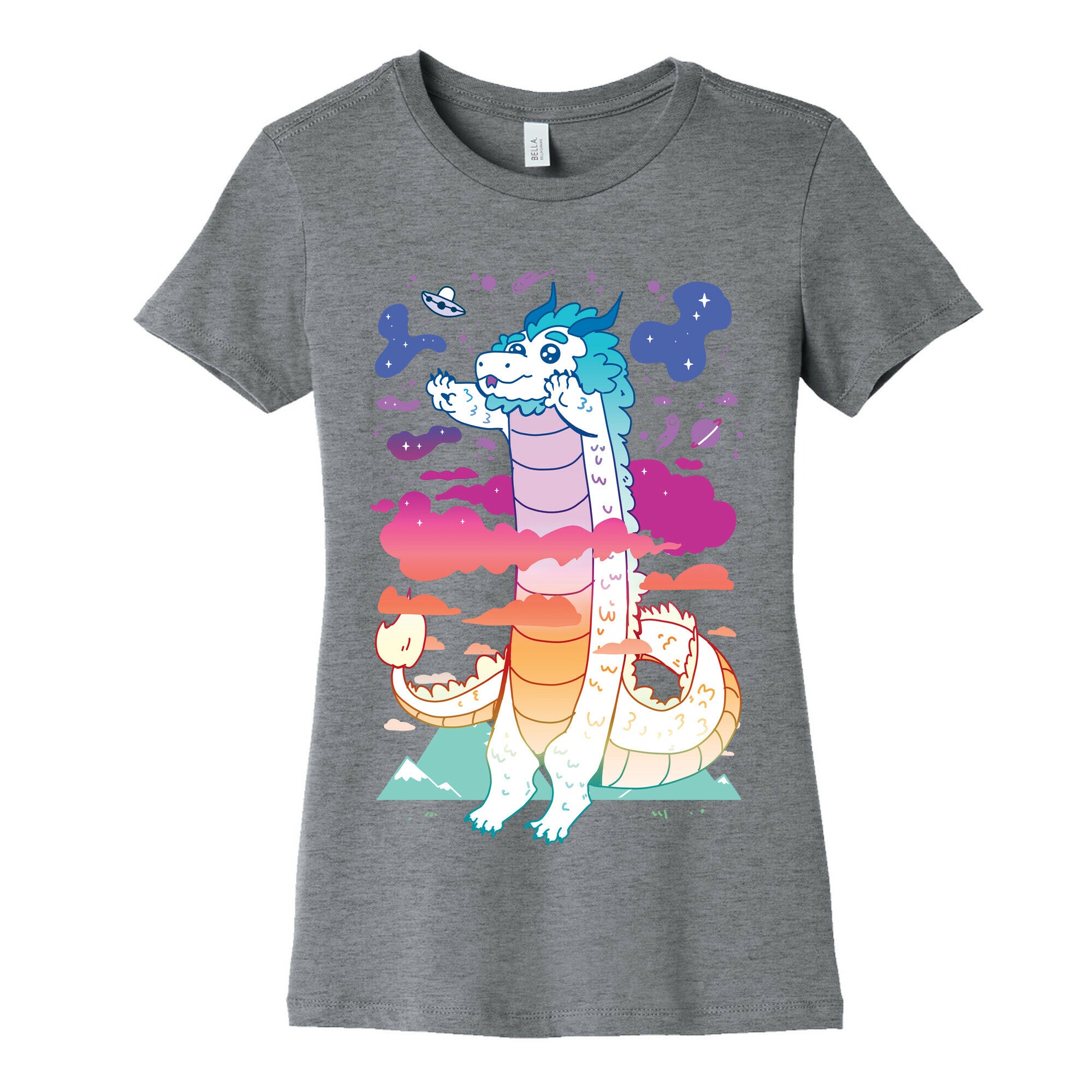 Long Dragon Women's Cotton Tee