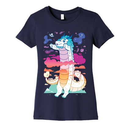 Long Dragon Women's Cotton Tee