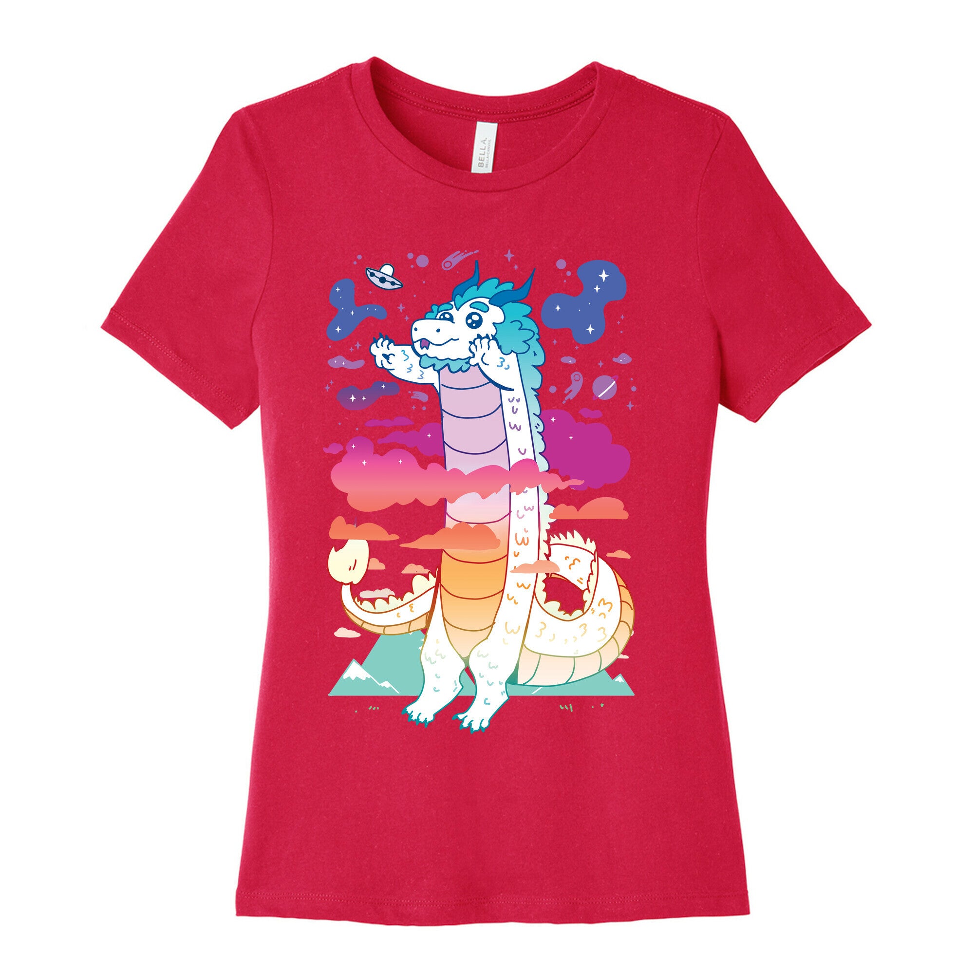 Long Dragon Women's Cotton Tee