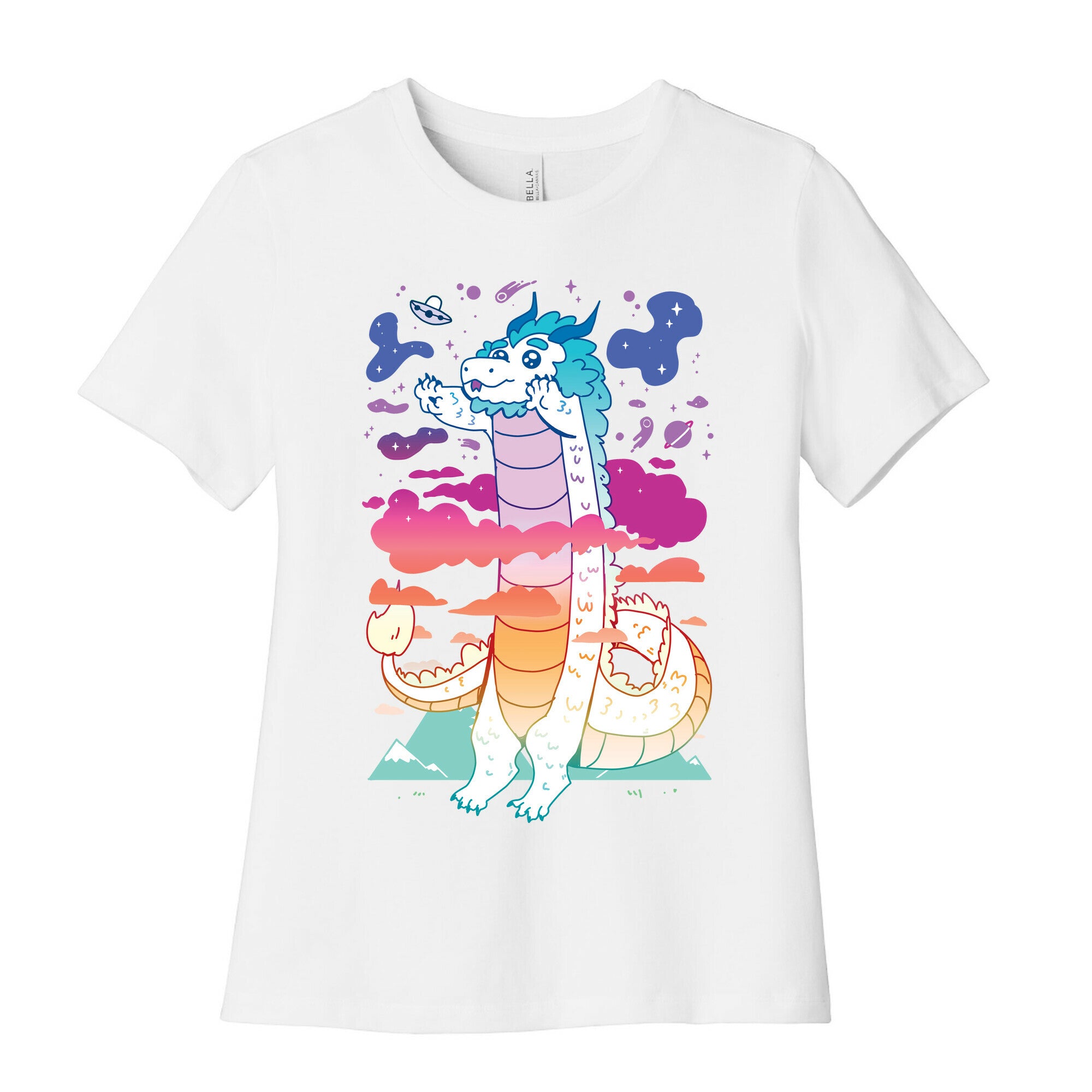 Long Dragon Women's Cotton Tee